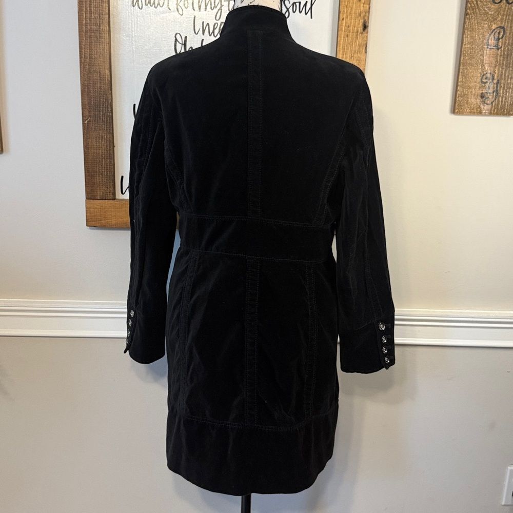 Chico's Black Velvet Cocktail Jacket - Picture 5 of 14
